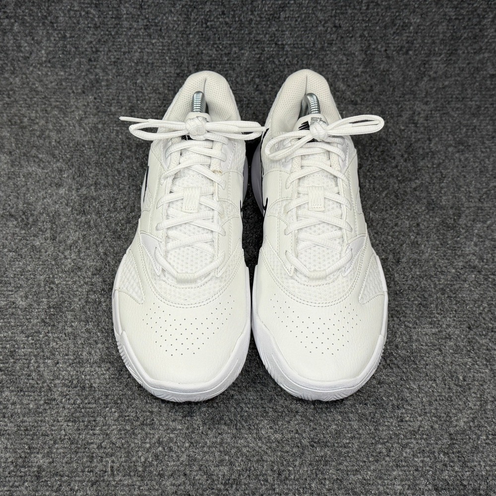 Nike Court Lite 4 Tennis Shoes Womens 9.5 White Black Athletic Training Sneakers - Picture 3 of 13